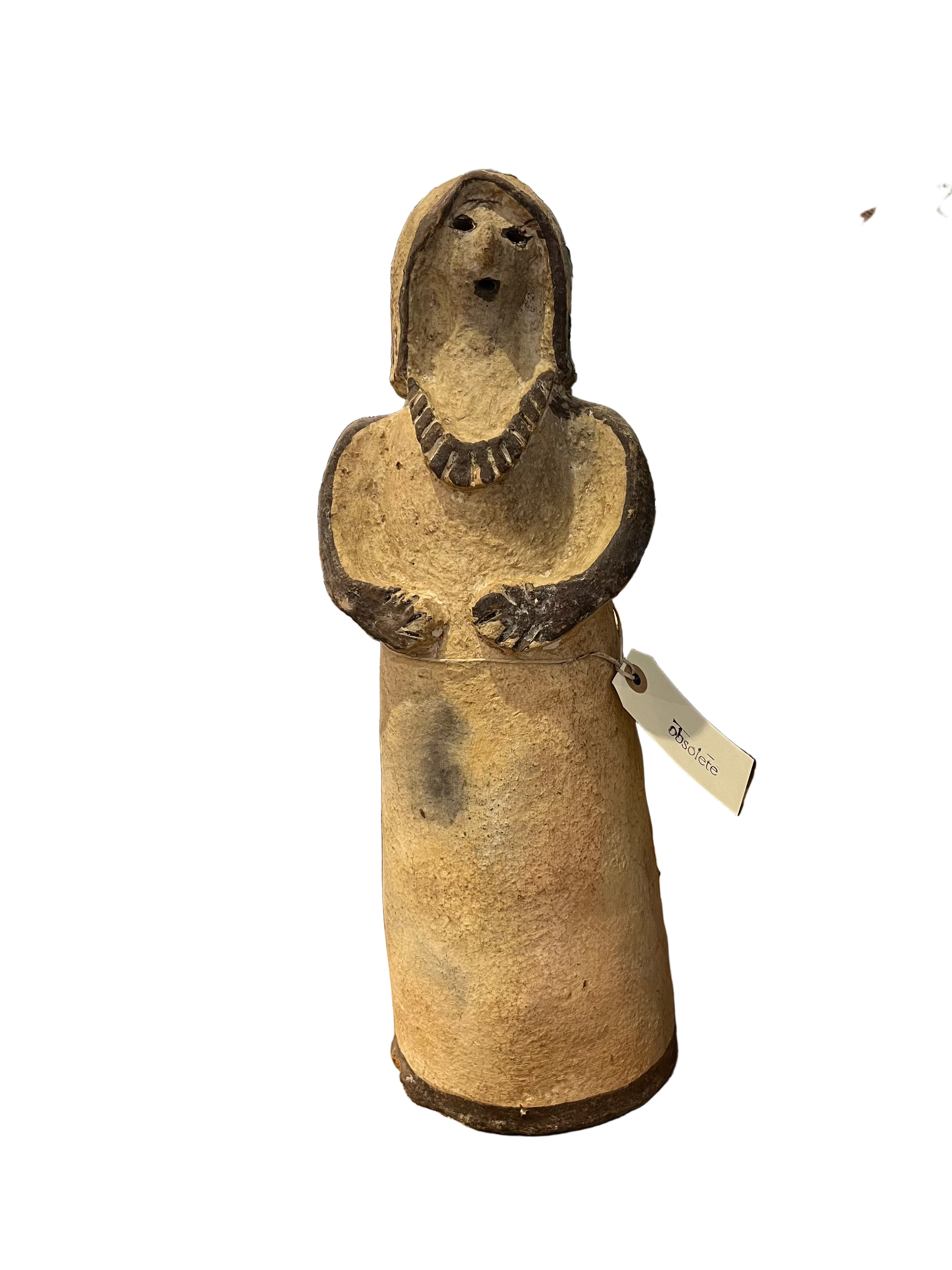 CERAMIC FEMALE STATUE