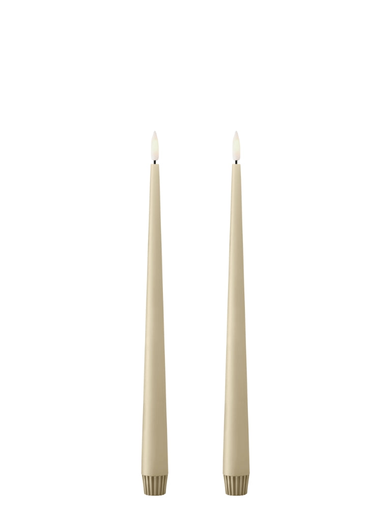LED TAPER 2 PCS. CANDLES / medium