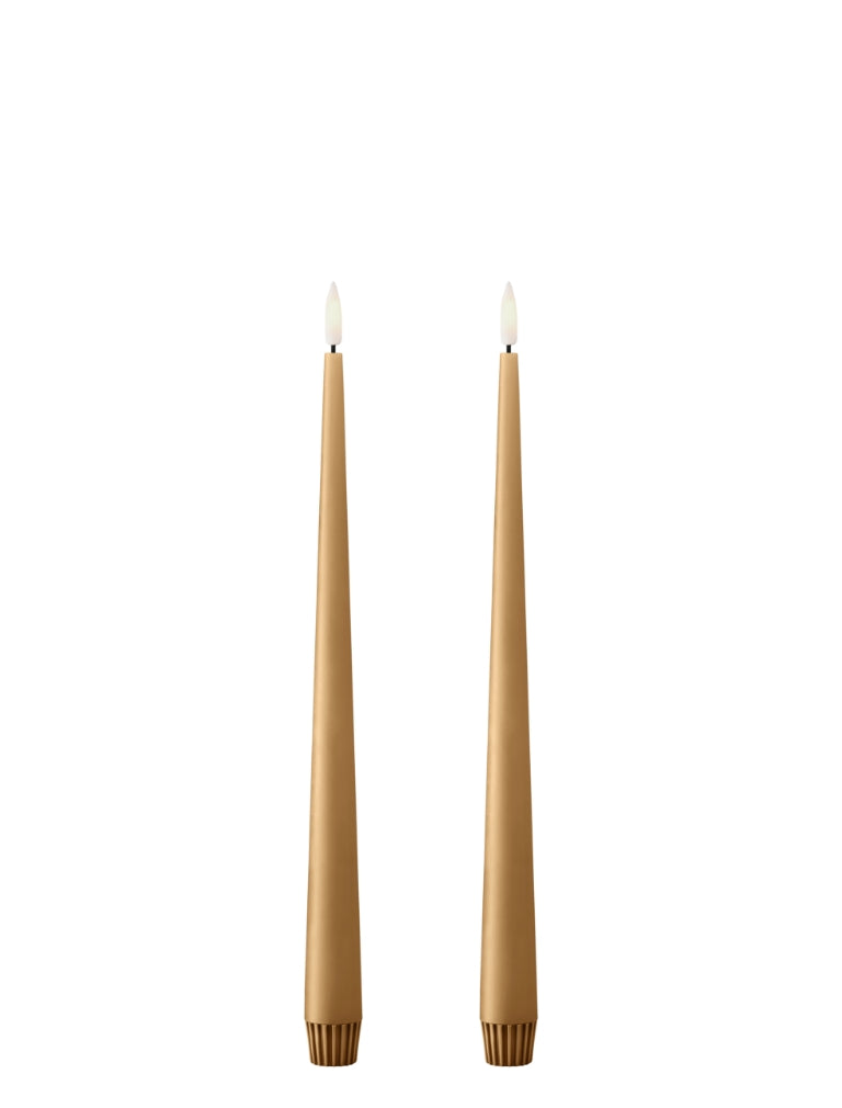LED TAPER 2 PCS. CANDLES / medium
