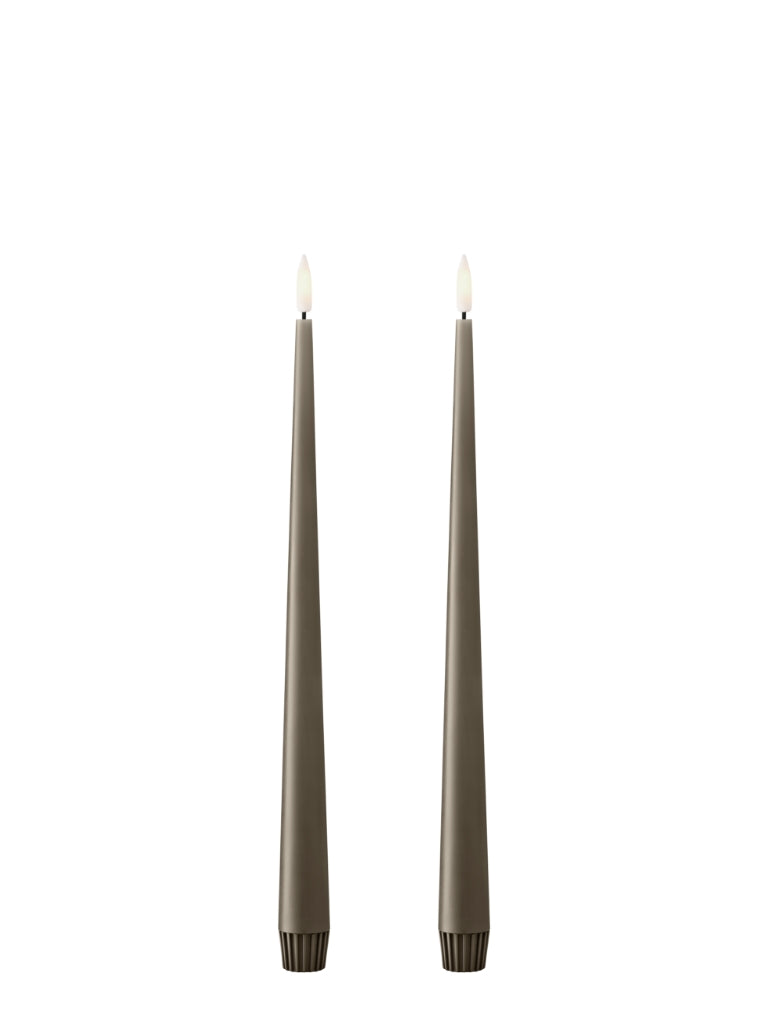 LED TAPER 2 PCS. CANDLES / medium