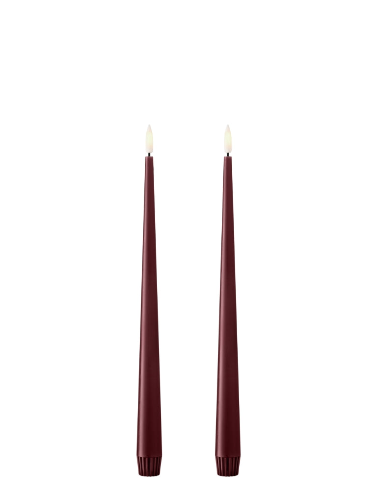 LED TAPER 2PCS. CANDLES / big