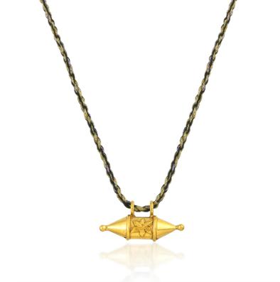 LOTUS AMULET NECKLACE