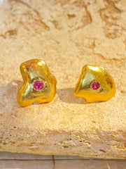 LOTUS CHALICE EARRINGS
