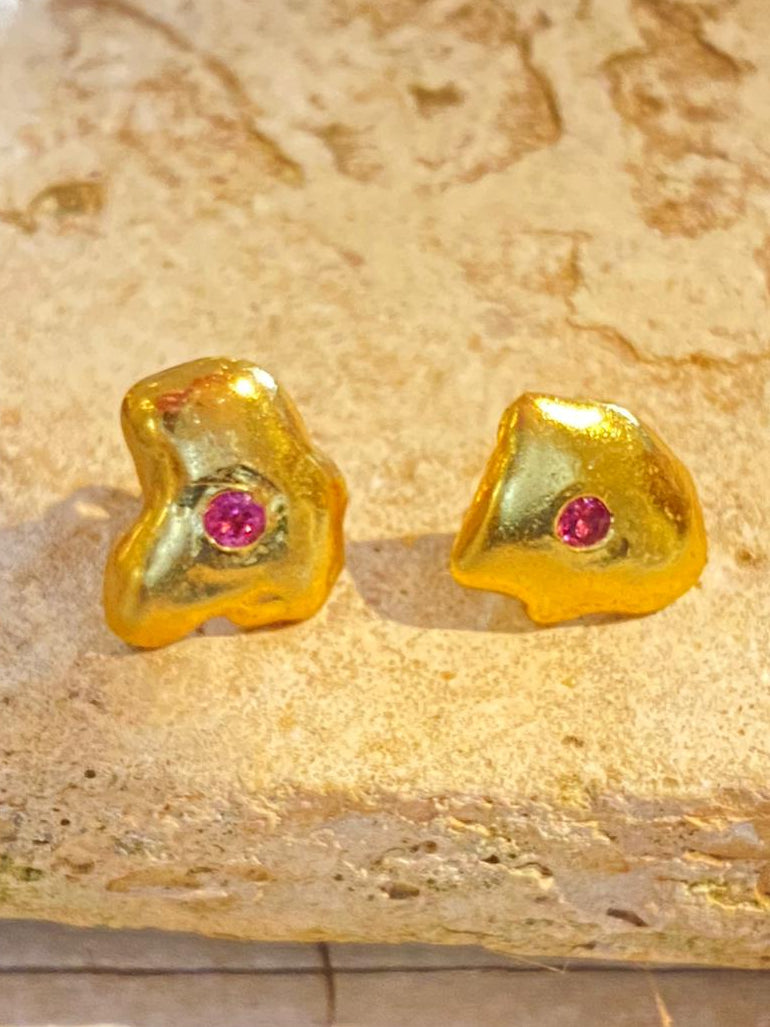 LOTUS CHALICE EARRINGS