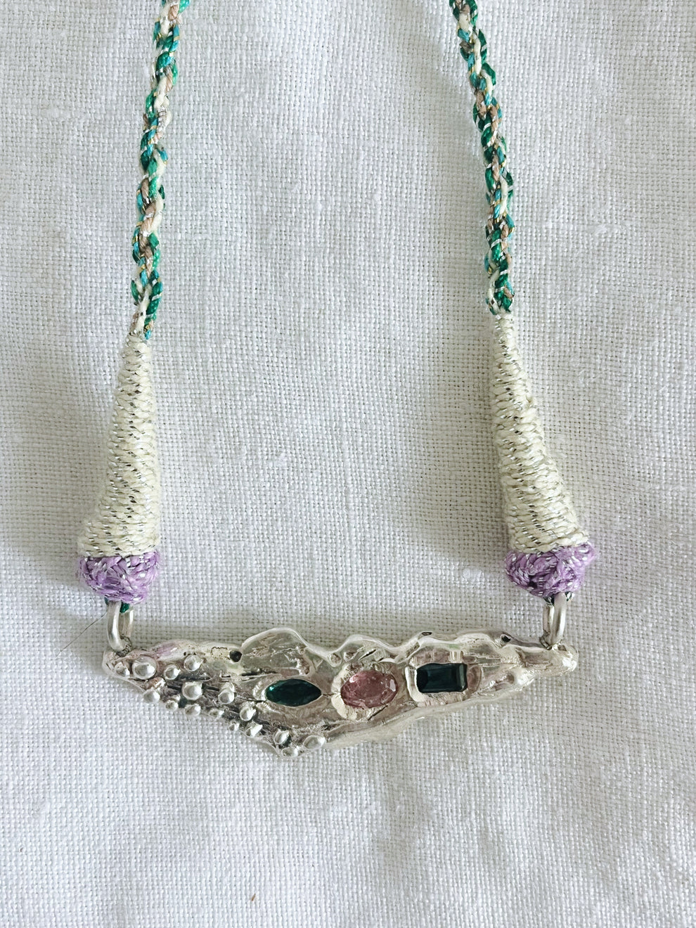 LOTUS LEAF NECKLACE