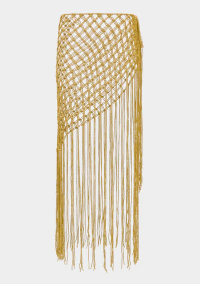 MACRAME WRAP SKIRT