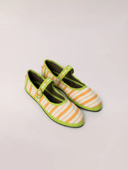 Mary Jane Orange Stripes