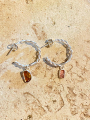 MINI ALOO STONE EARRINGS