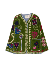 MAGGIE JACKET Cotton Lucky Green - S/M