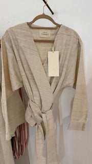 WRAP BLOUSE CREAM