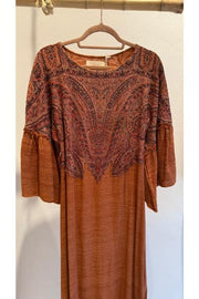 ROSEWOOD LONG DRESS BUTTERFLY SLEEVE