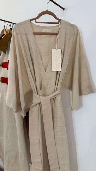 WRAP DRESS SILK