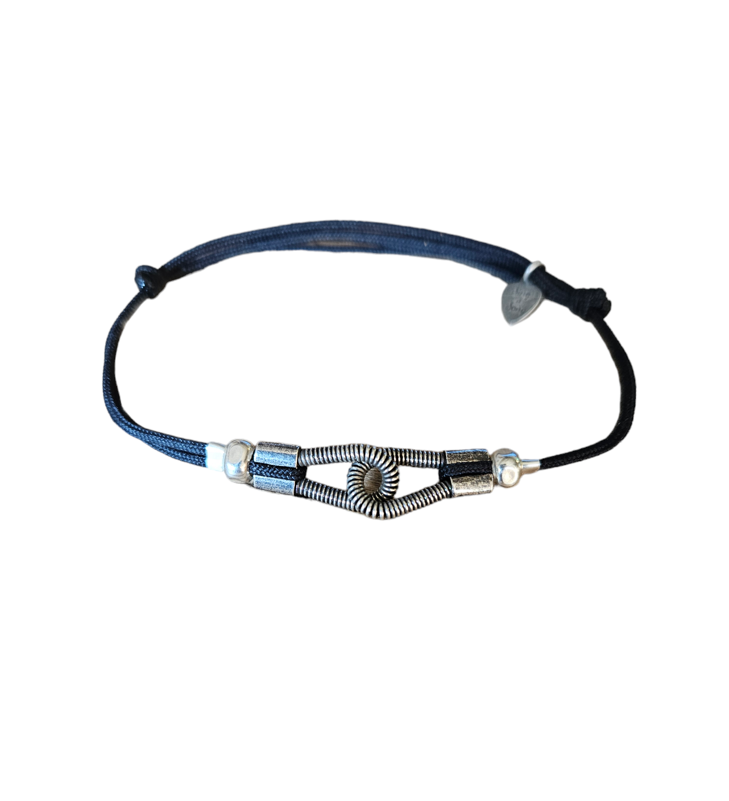 SLIDING CORDE YOU & ME BRACELET