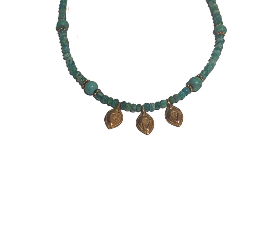 N°05 BLUE GREN NECKLACE