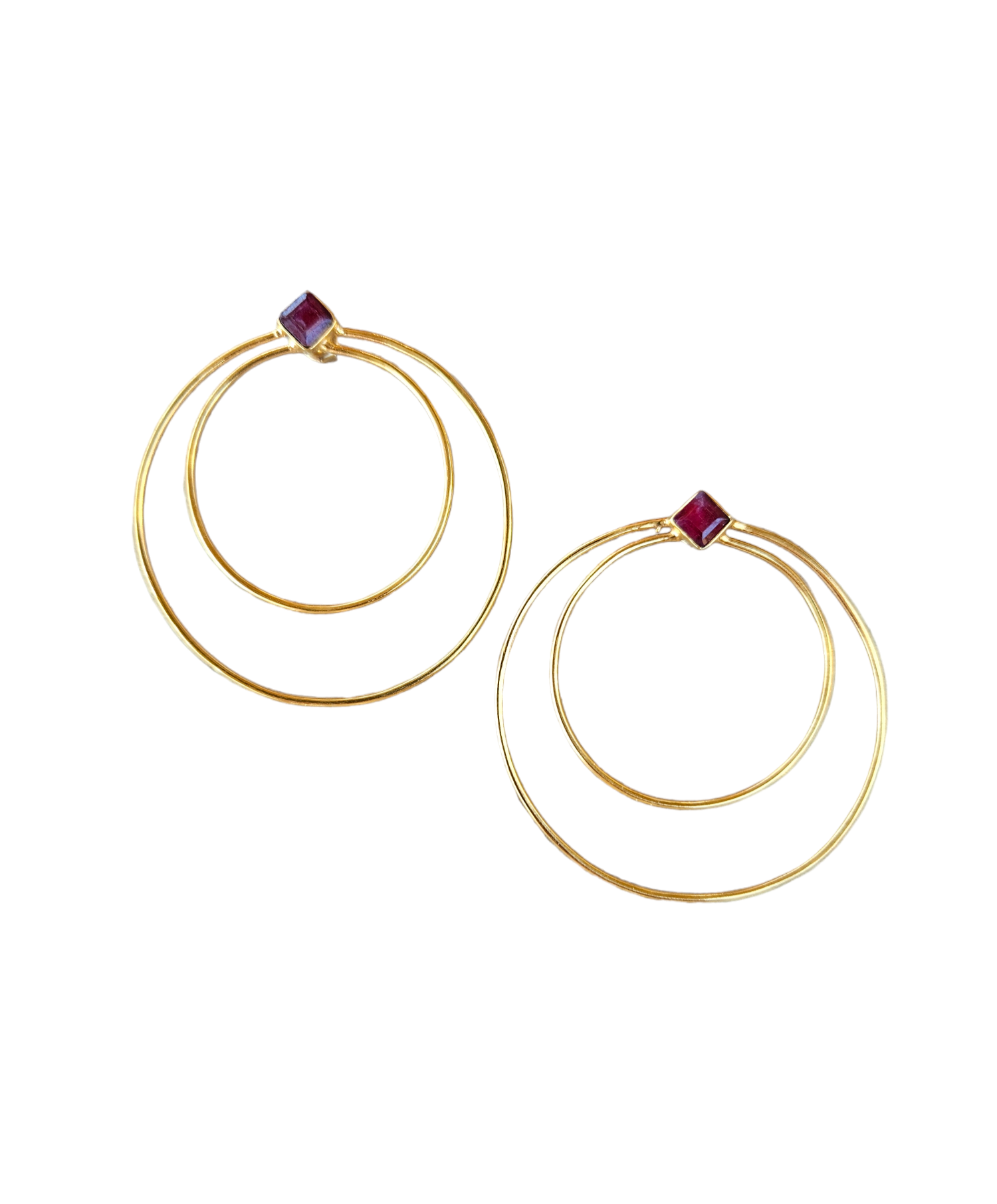 N°22 DOUBLE ARO EARRINGS