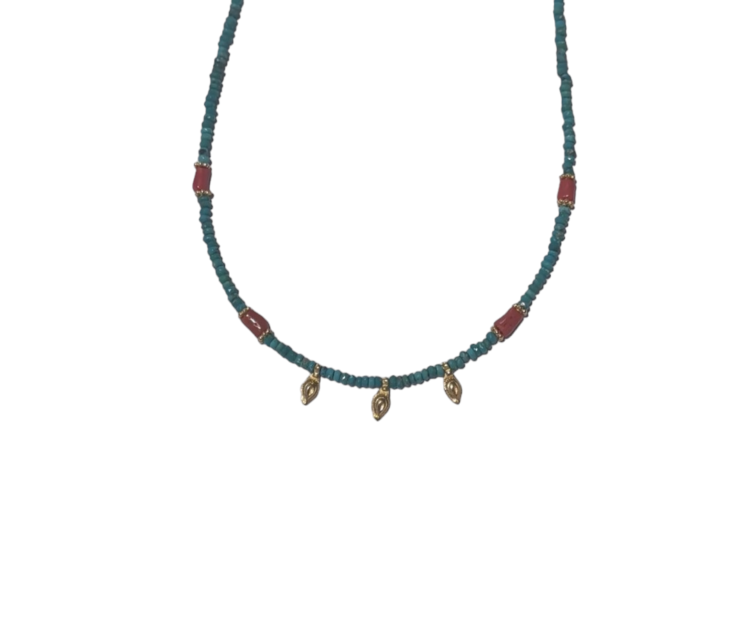 N°40 DEVI TURQUESA NECKLACE