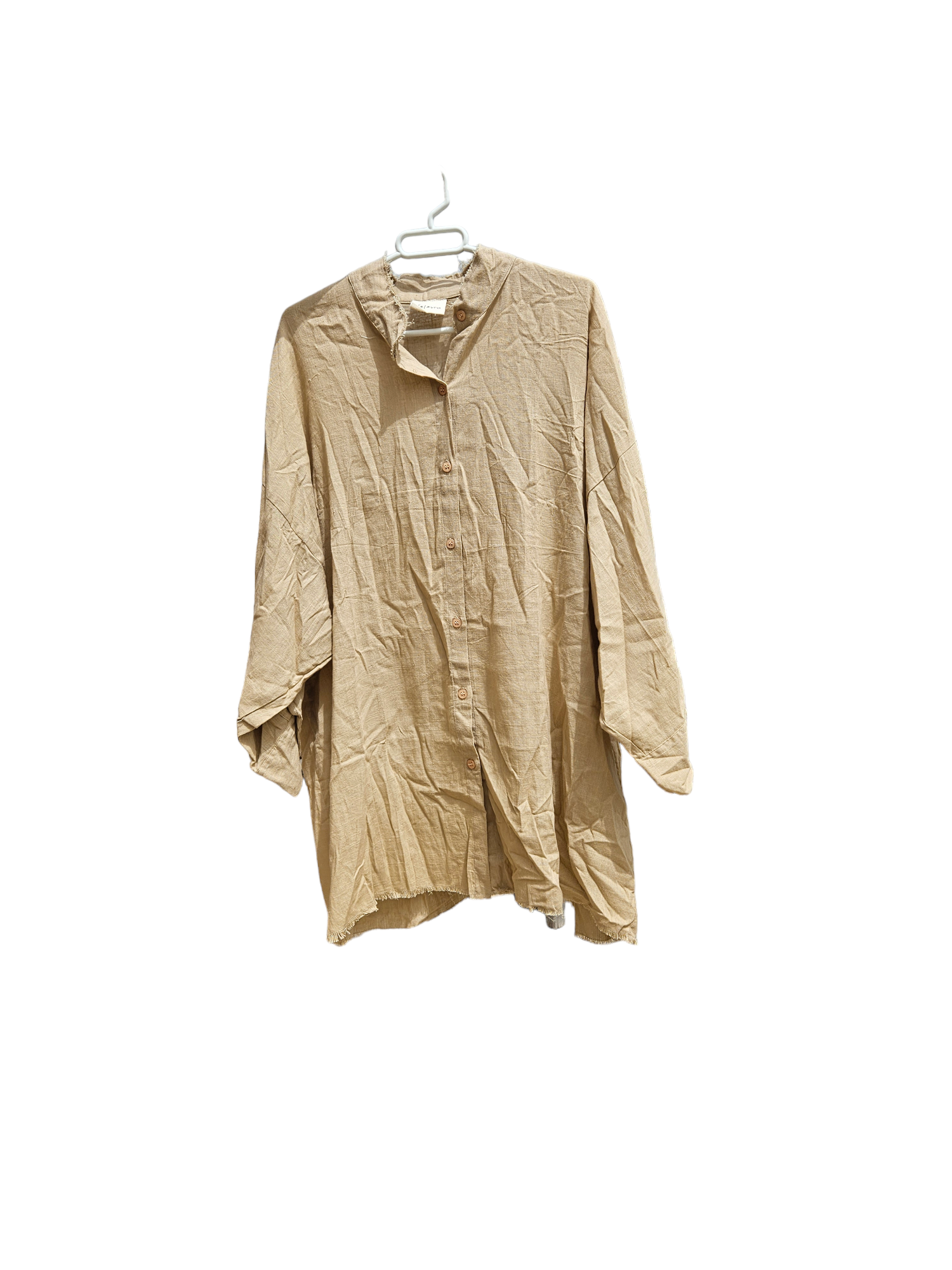 3/4 SLEEVE ORGANIC COTTON SHIRT
