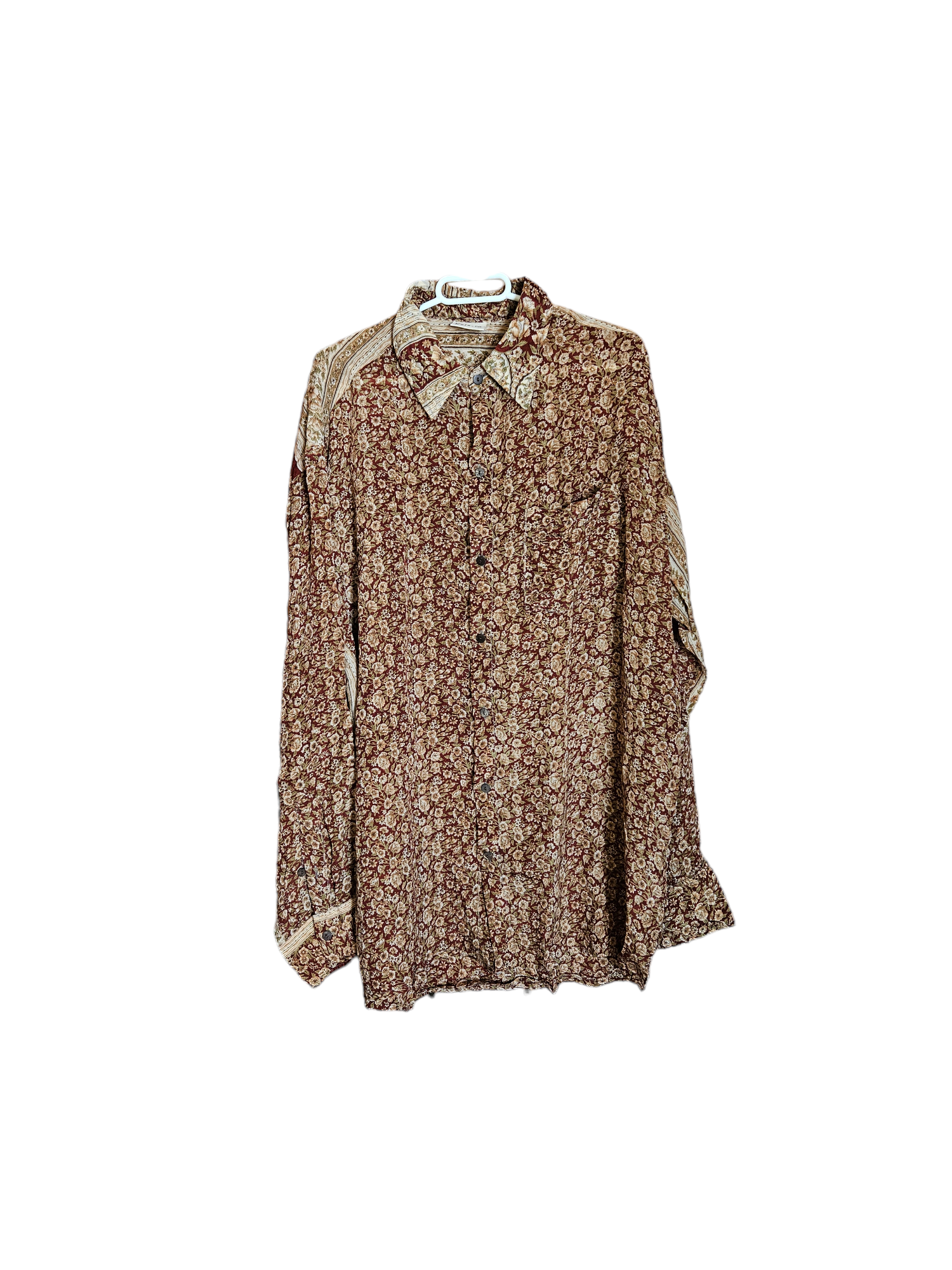 LONG SLEEVE SILK SHIRT