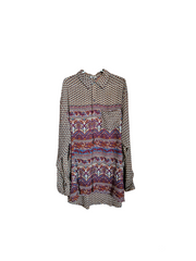 LONG SLEEVE SILK SHIRT