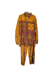 LONG SLEEVE SILK SET