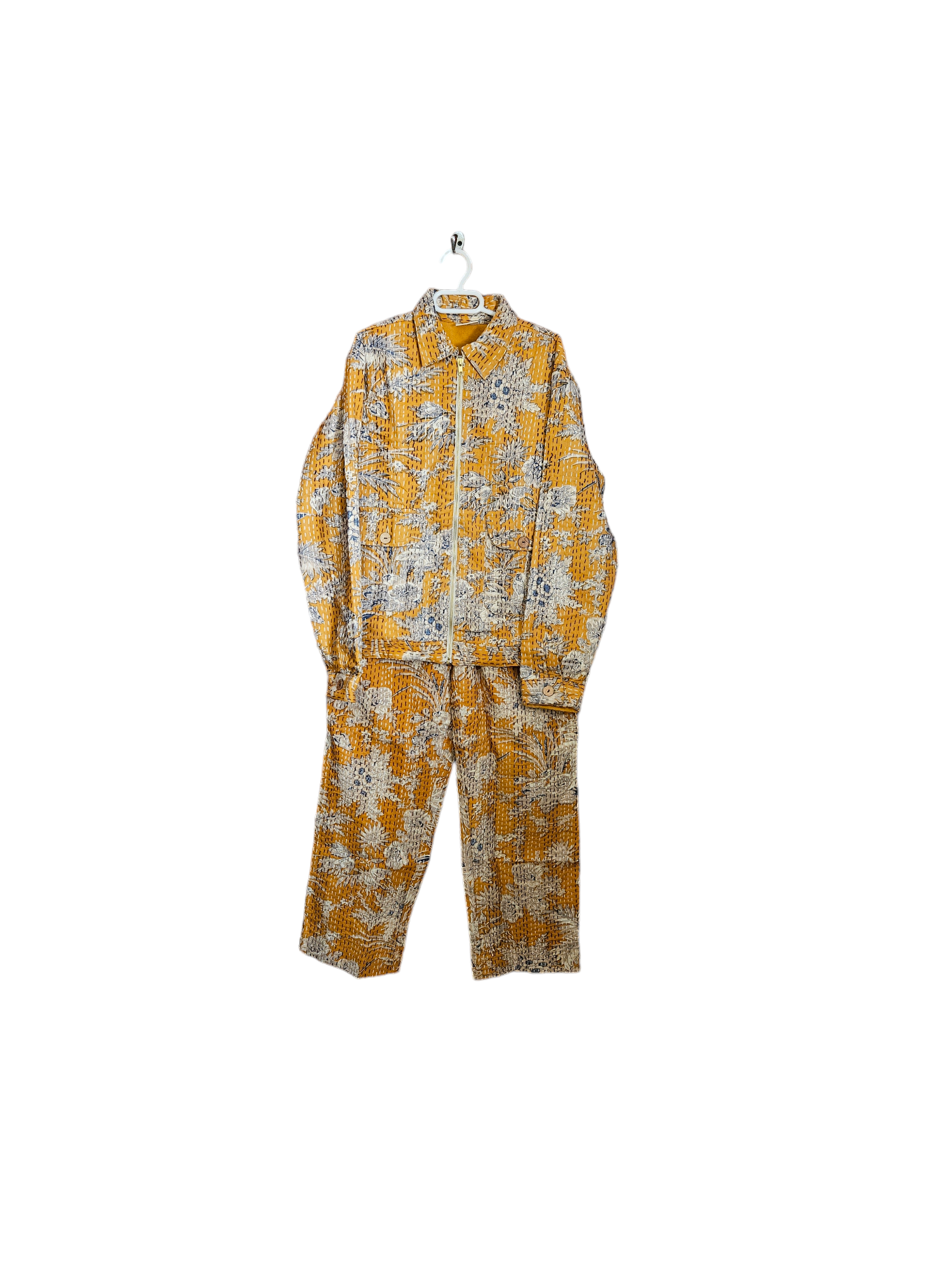 FLOWERS KANTHA SET