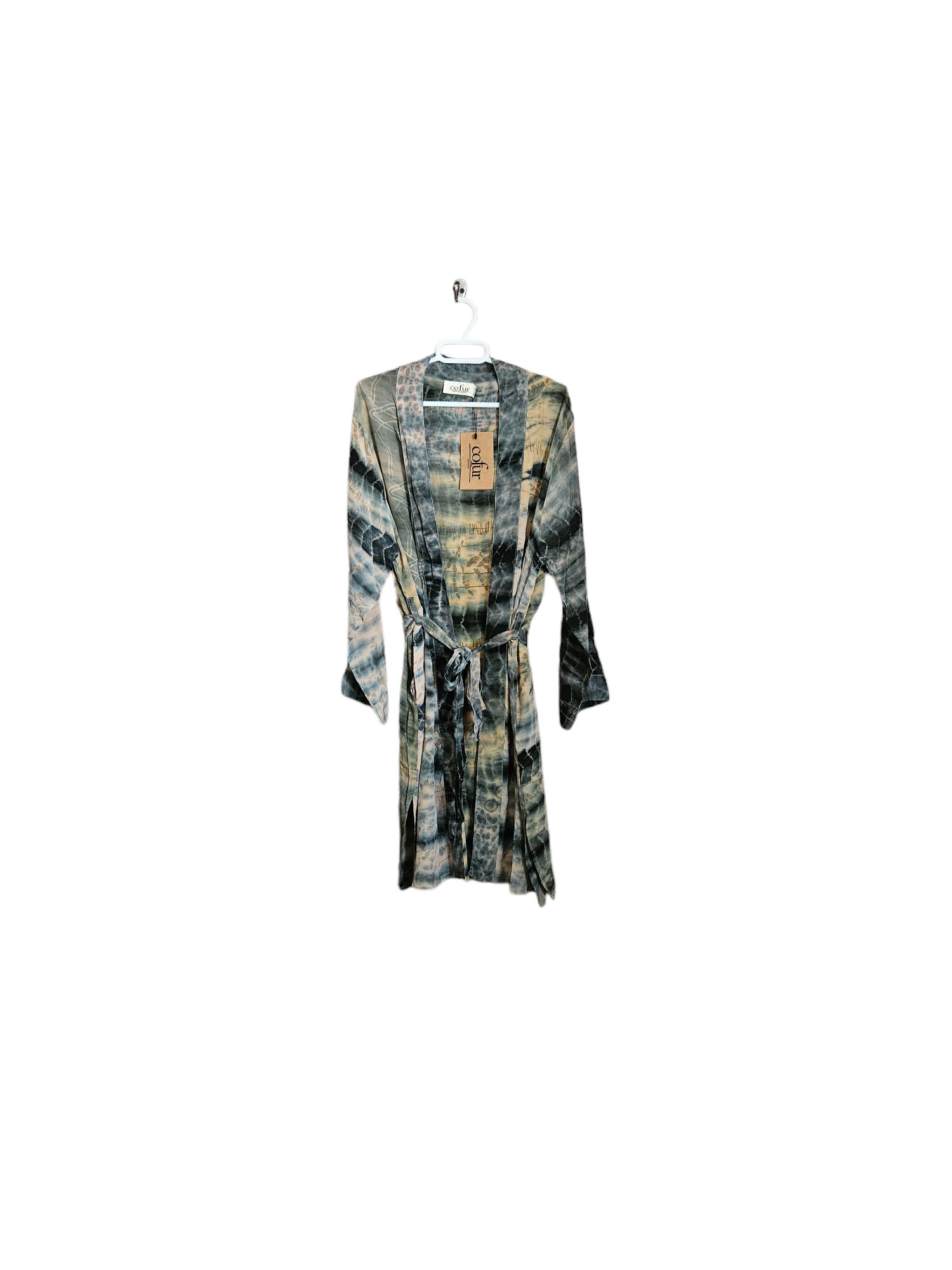 SHORT (COFUR) KIMONO