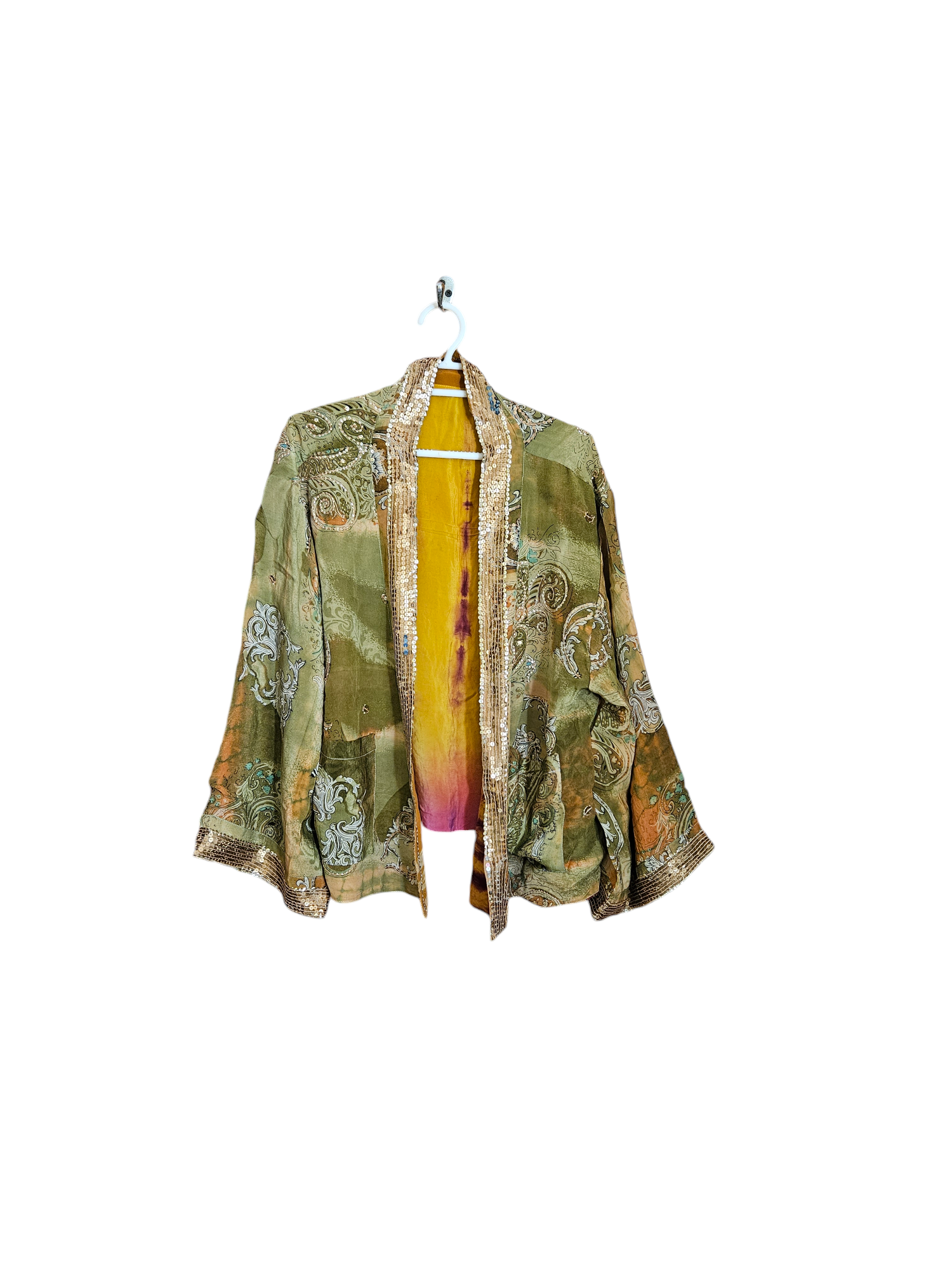 REVERSIBLE SILK JACKET