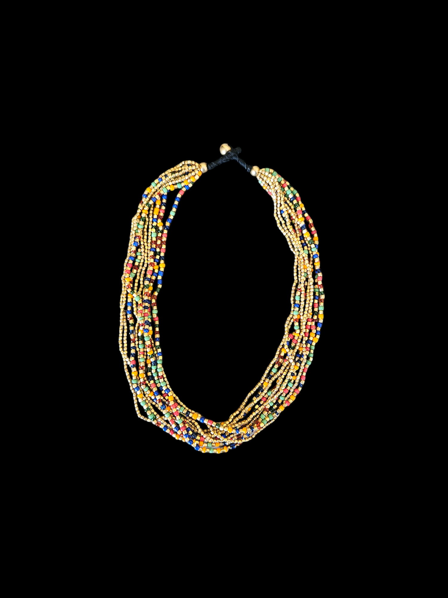 Nataraj Collection - Anjuna Multicolor Short Necklace