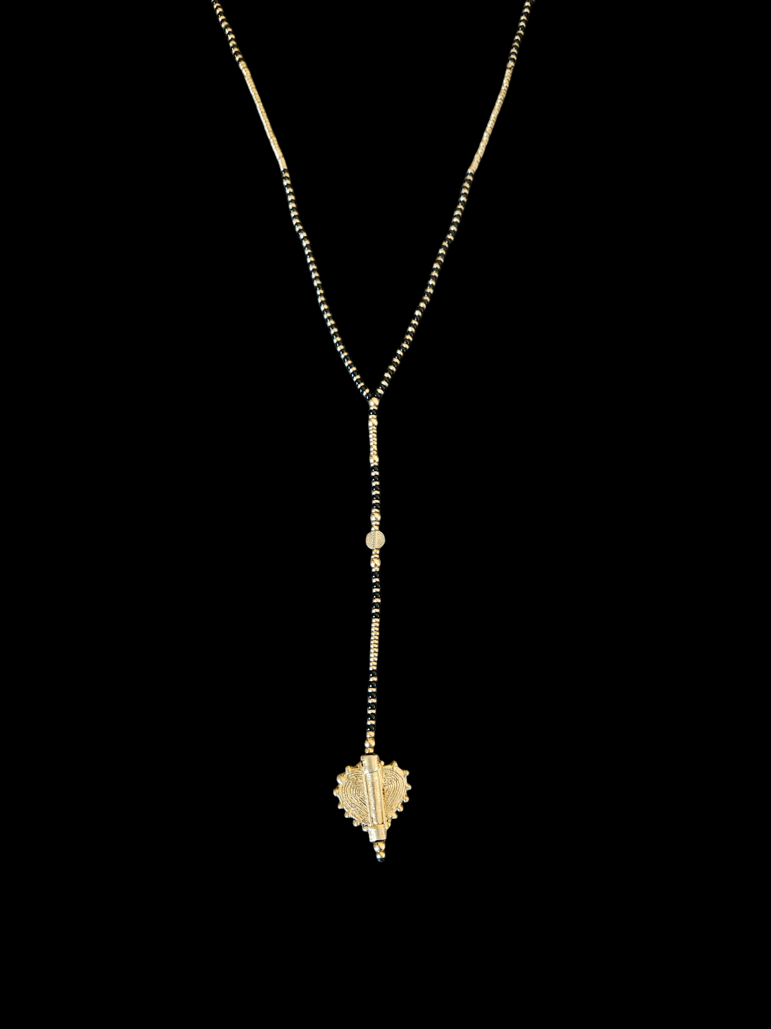 Nataraj Collection - Ipsa Heart Pearl Necklace
