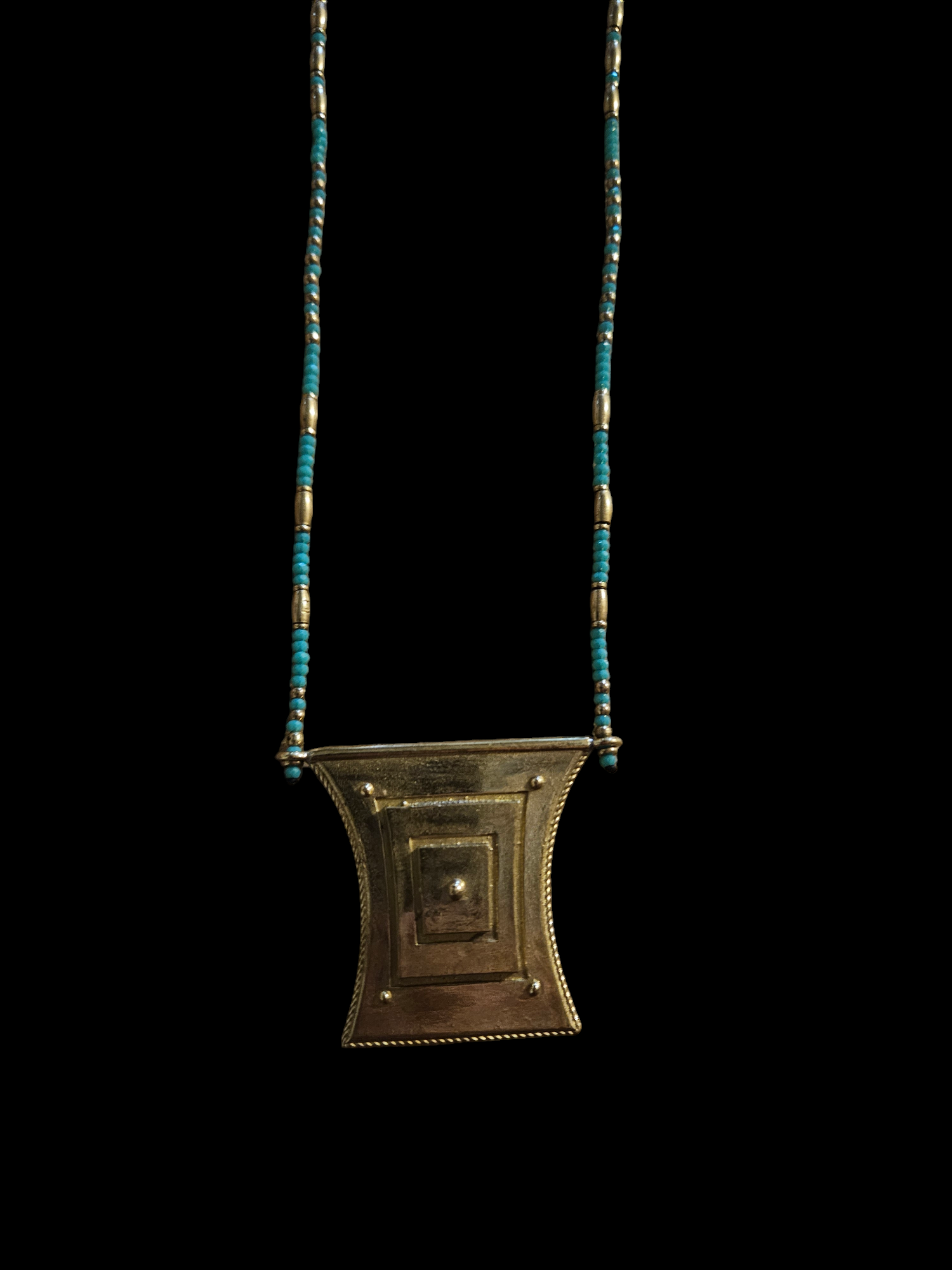 Nataraj Collection - Tscherot Turquoise Necklace