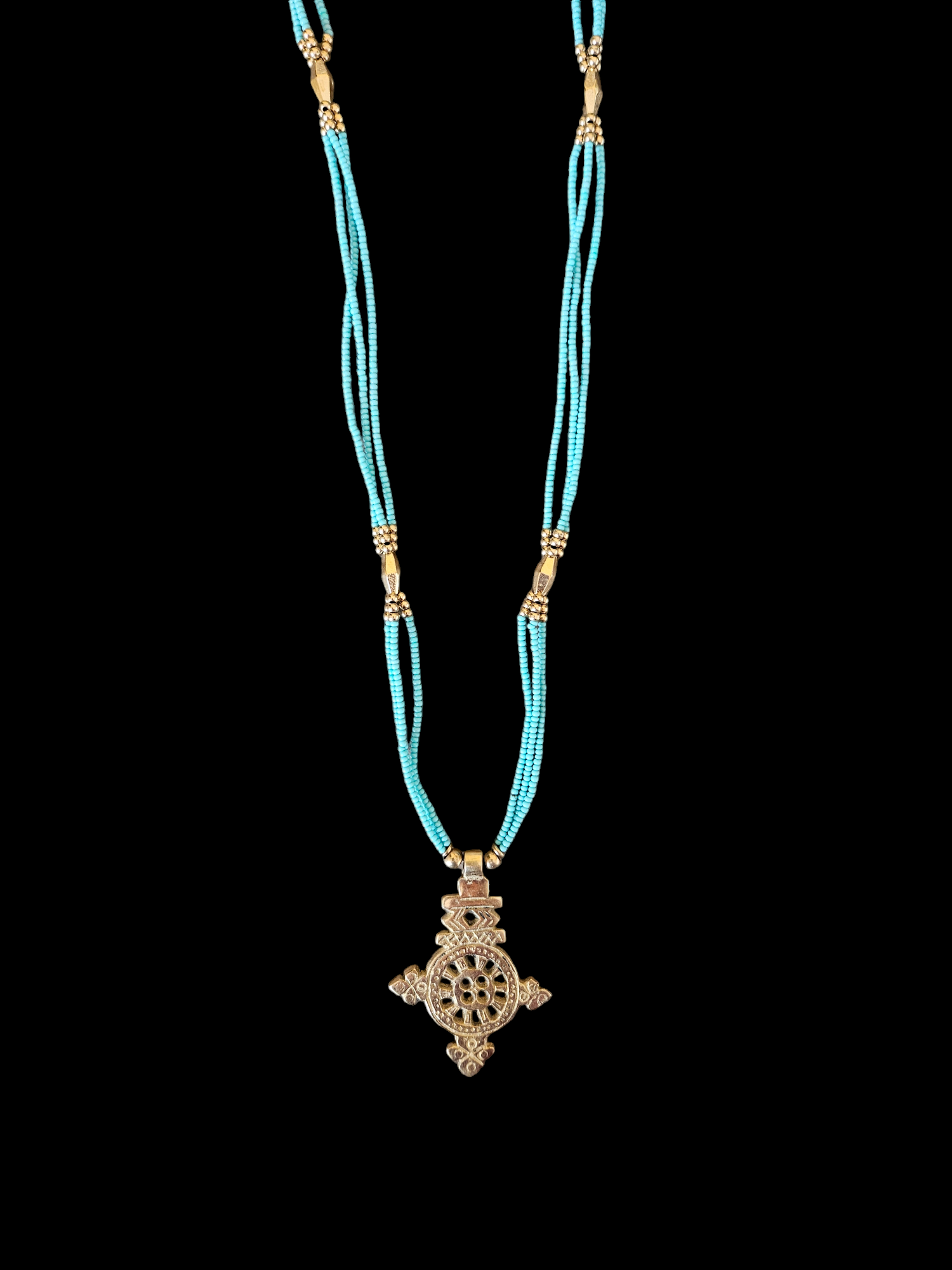 Nataraj Collection - Gondar Turquoise Necklace