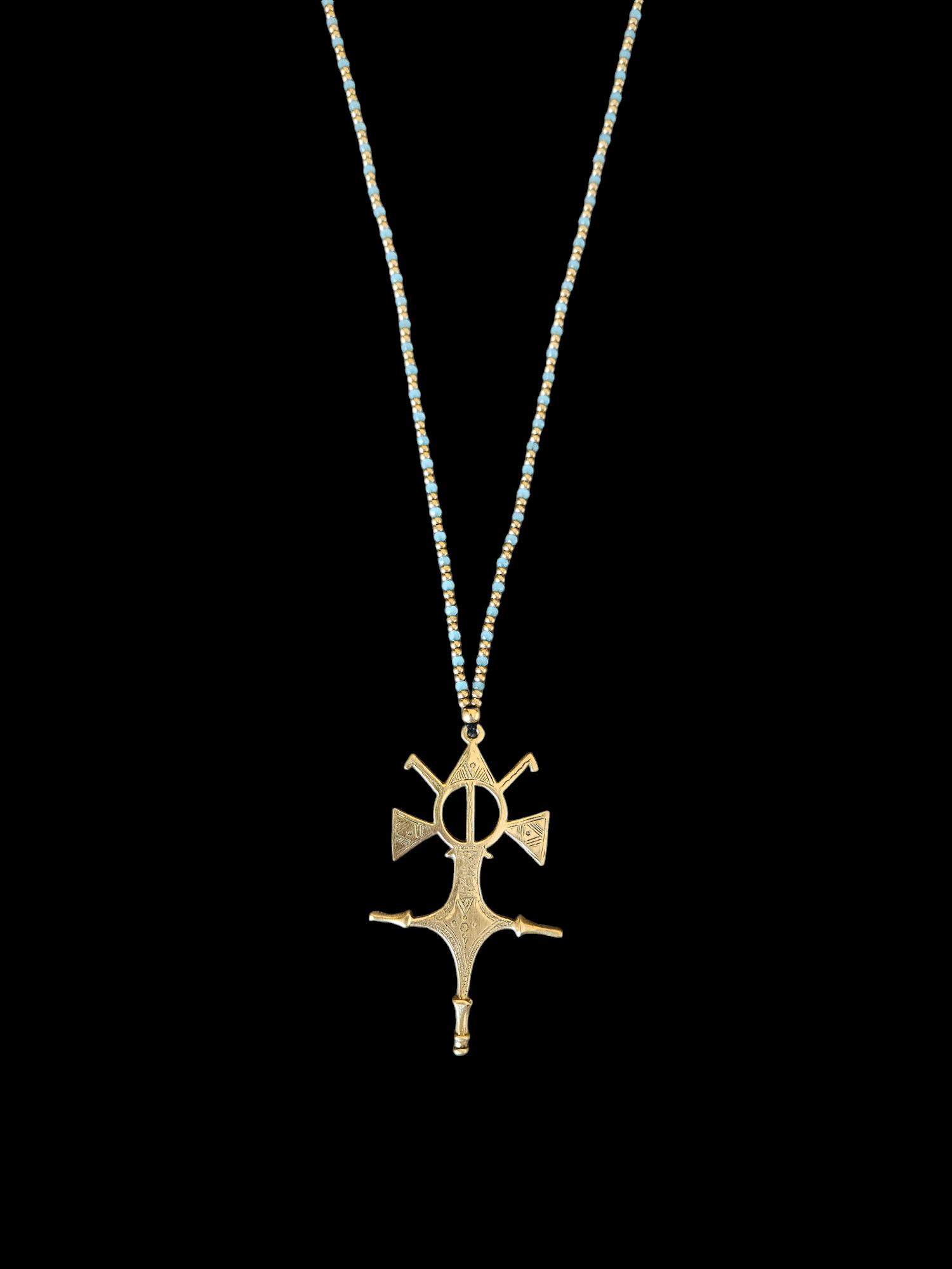 Nataraj Collection - Tanit Turquoise Necklace