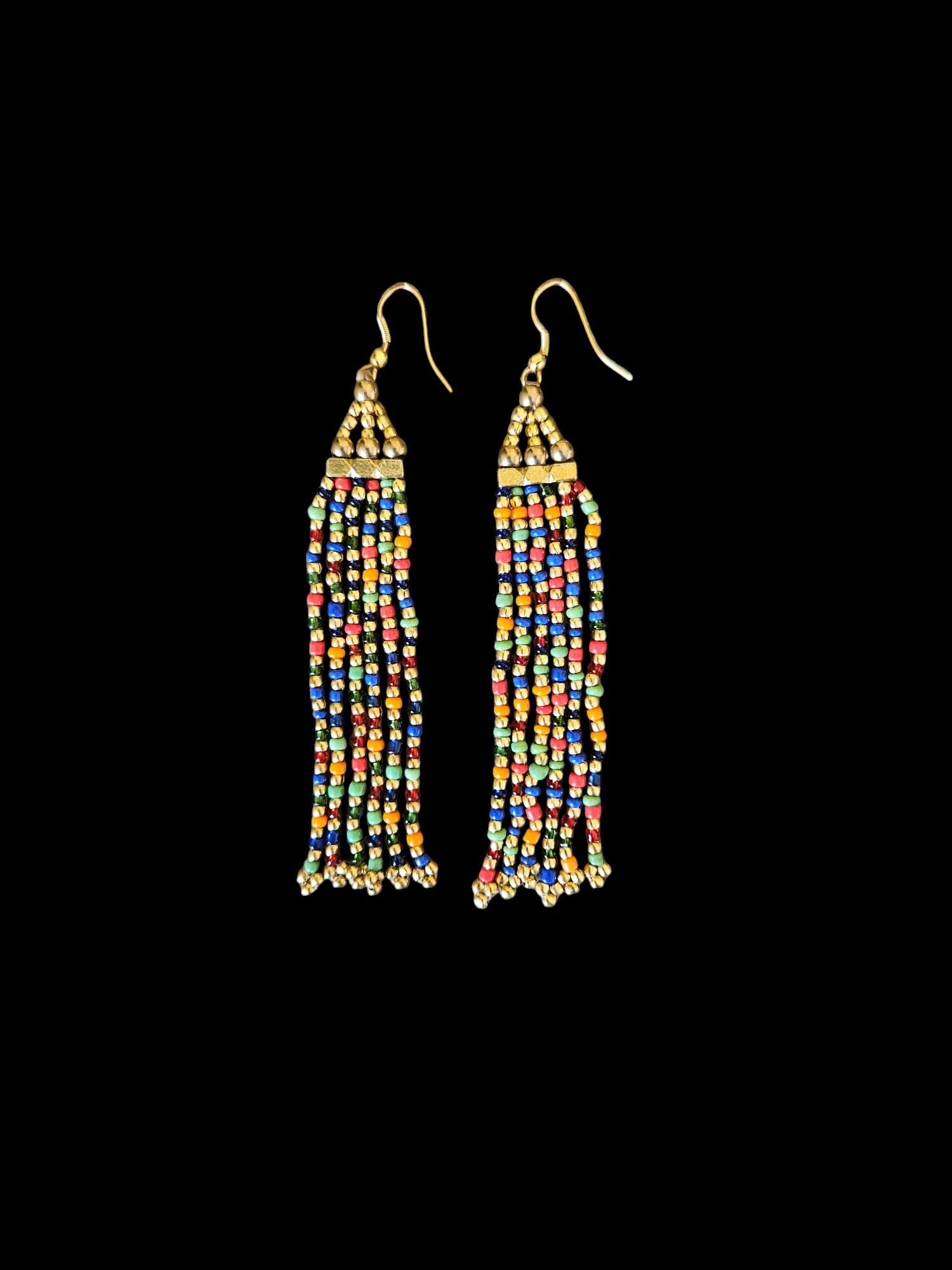 Nataraj Collection - Small Miro Multicolor Earrings