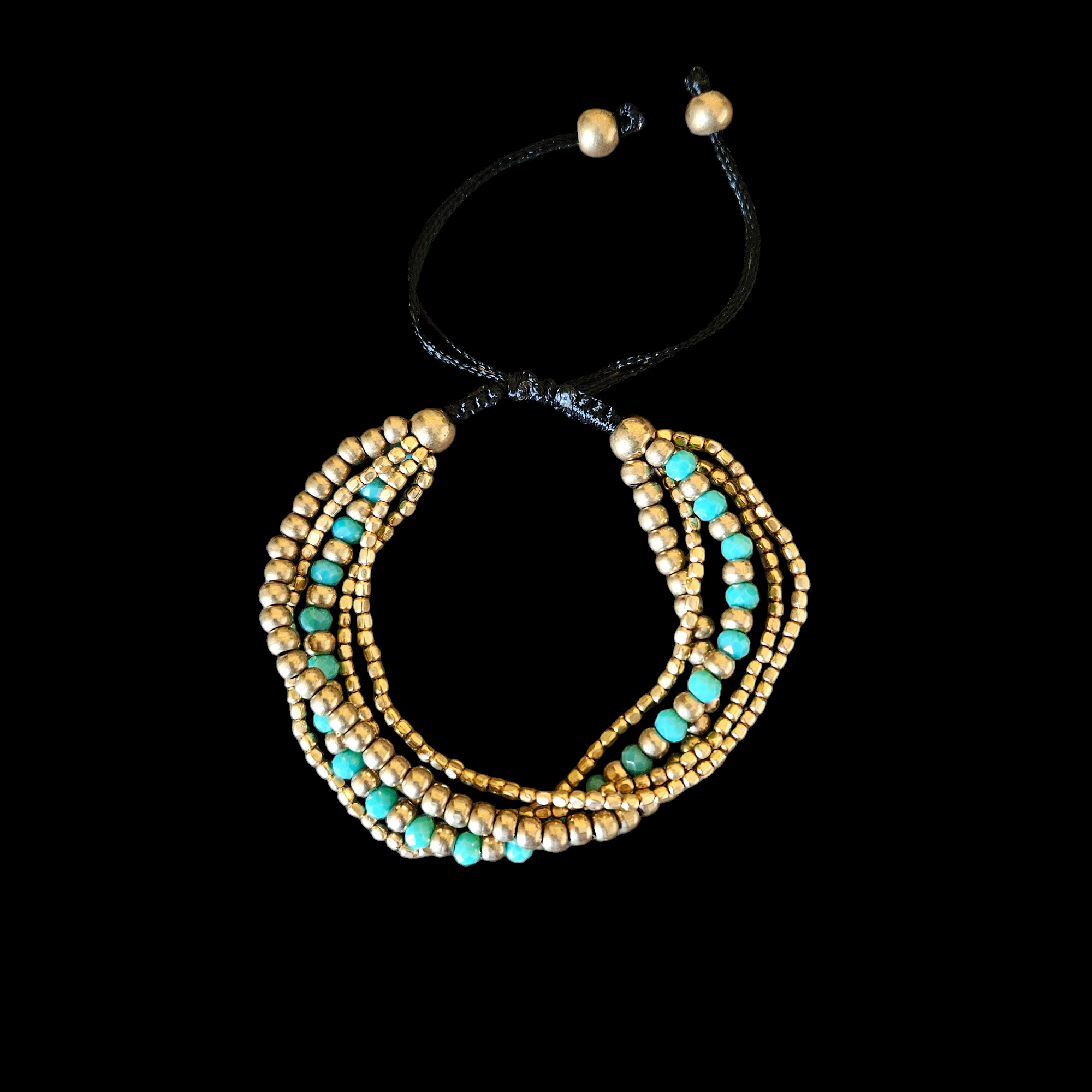 Nataraj Collection - Orchis Turquoise Bracelet
