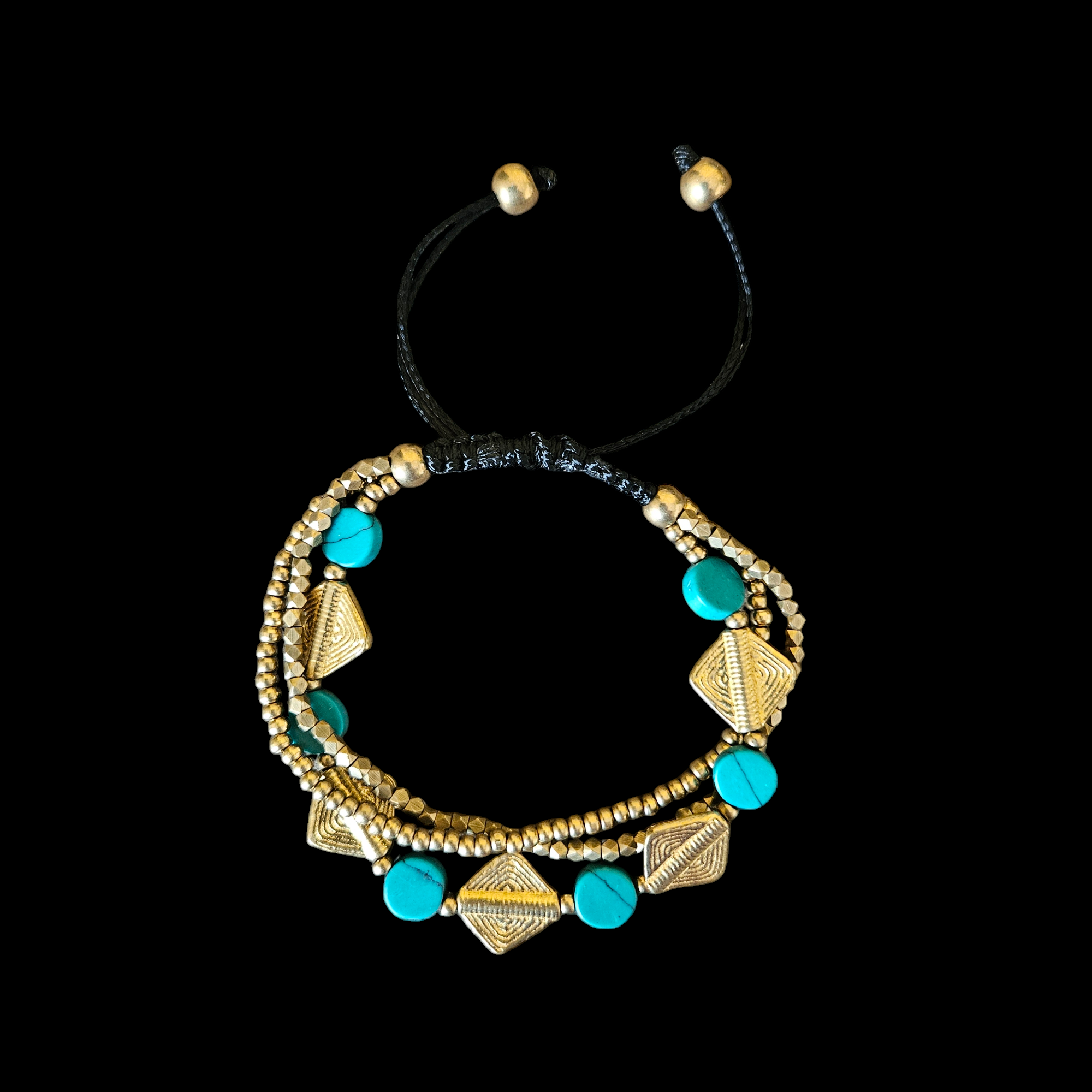 Nataraj Collection - Patang Turquoise Bracelet