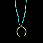 Nataraj Collection - Horse Shoe Turquoise Necklace