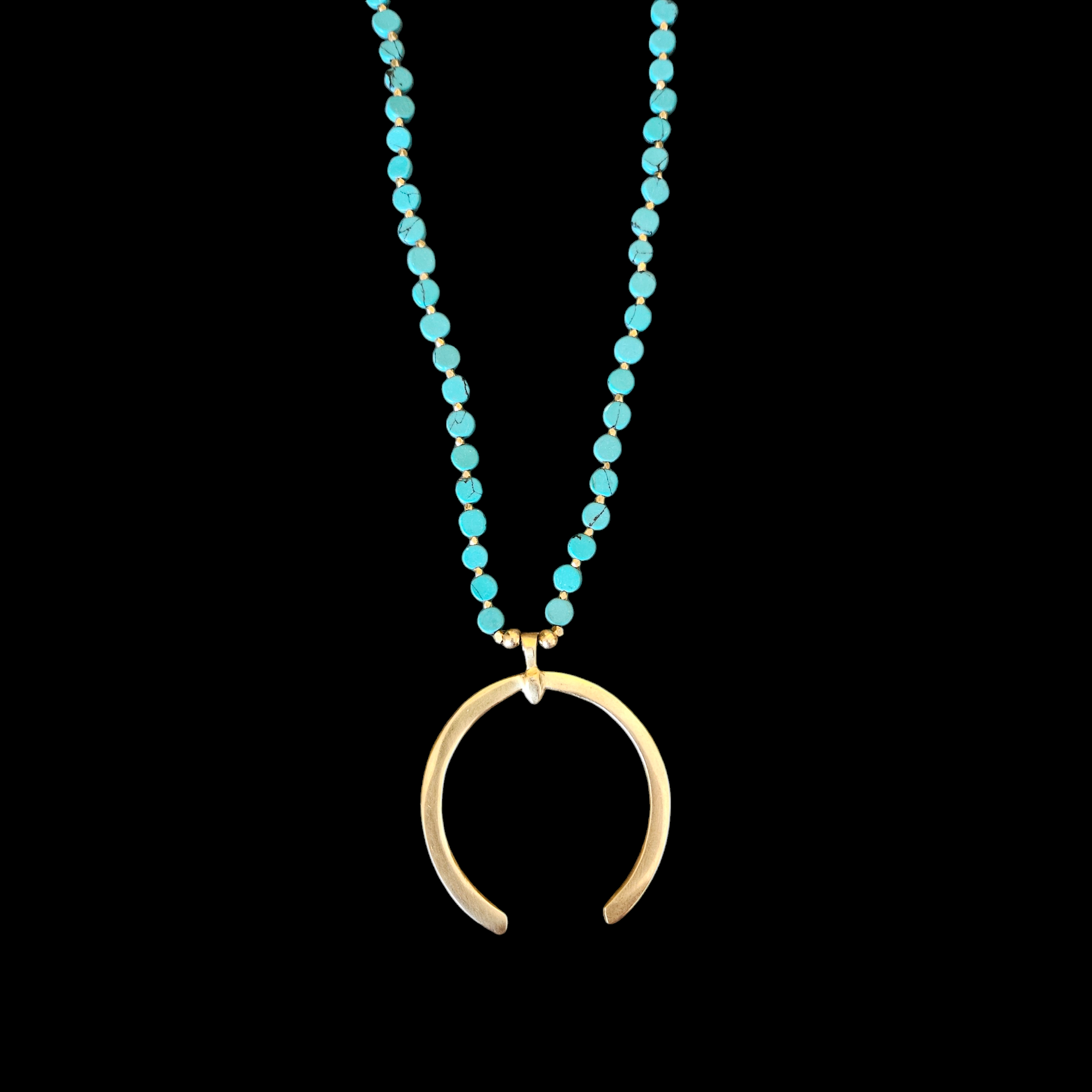 Nataraj Collection - Horse Shoe Turquoise Necklace