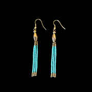 Nataraj Collection - Joe Latkan Turquoise Earrings