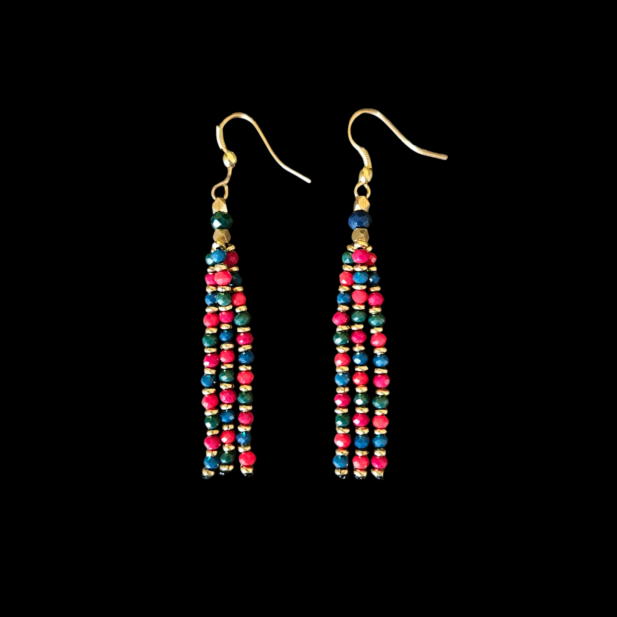 Nataraj Collection - Enyo Multicolor Earrings