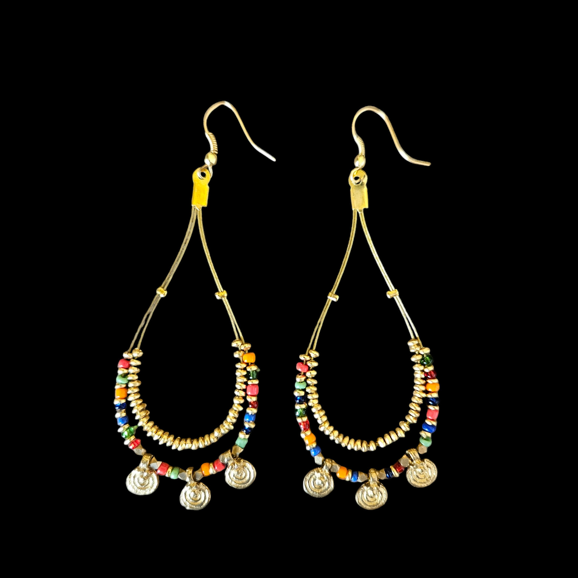 Nataraj Collection - Bondo Multicolor Earrings
