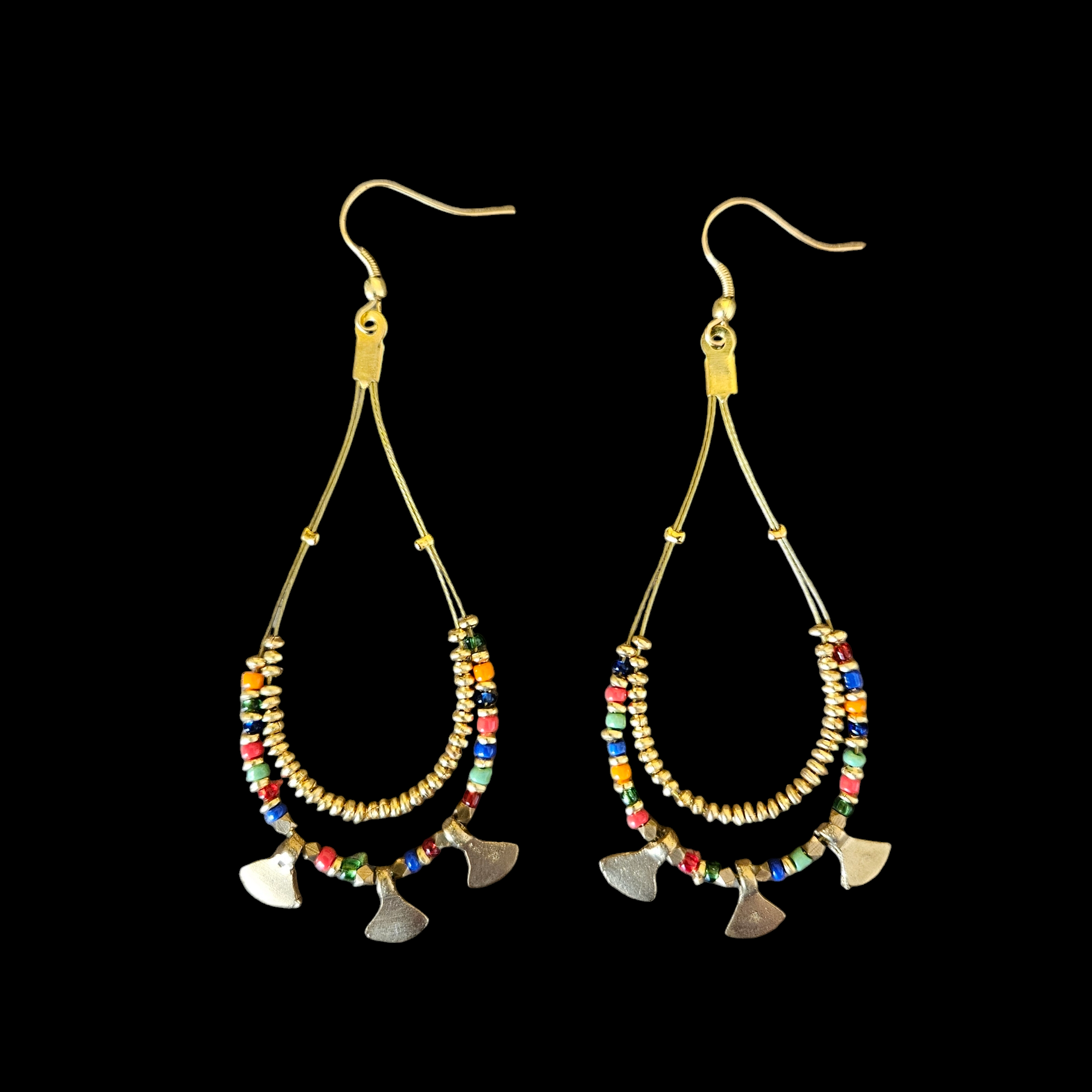 Nataraj Collection - Sutra Multicolor Earrings