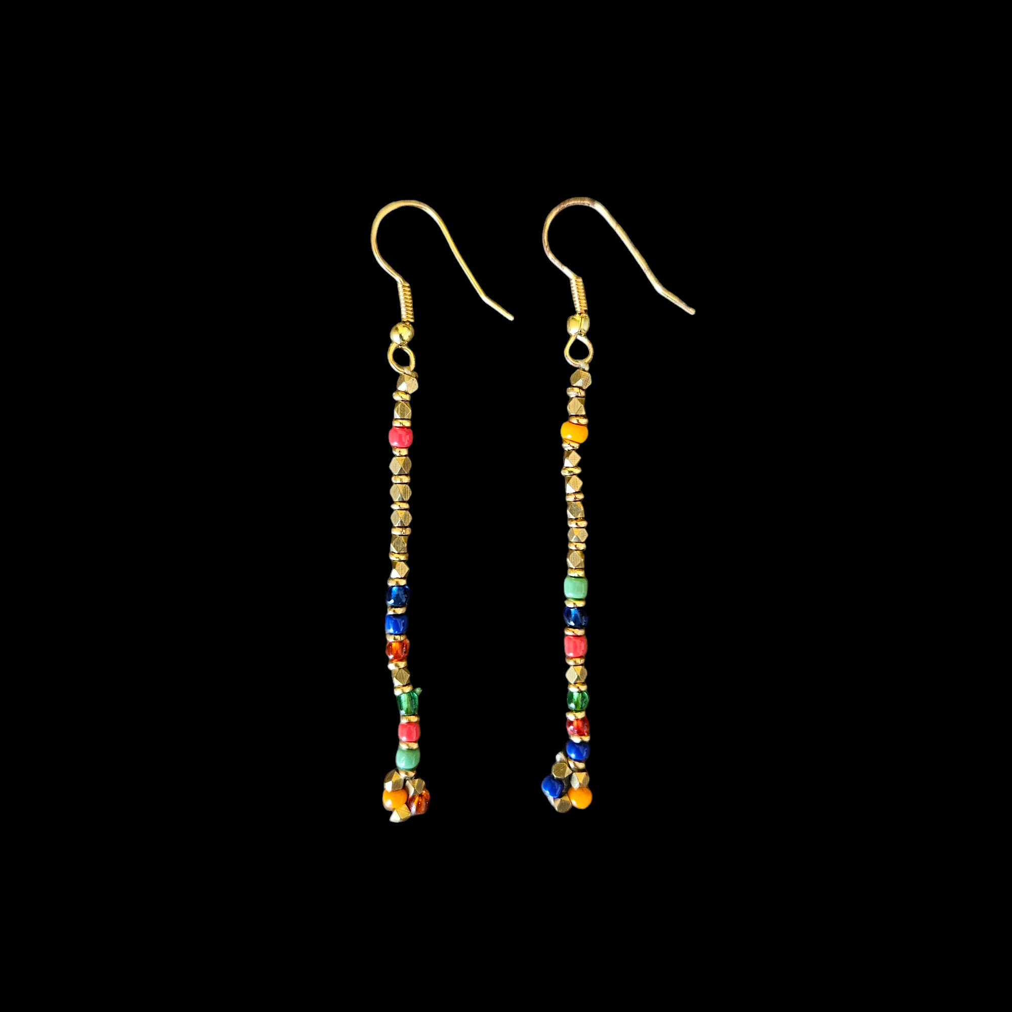 Nataraj Collection - Tigris Multicolor Earrings