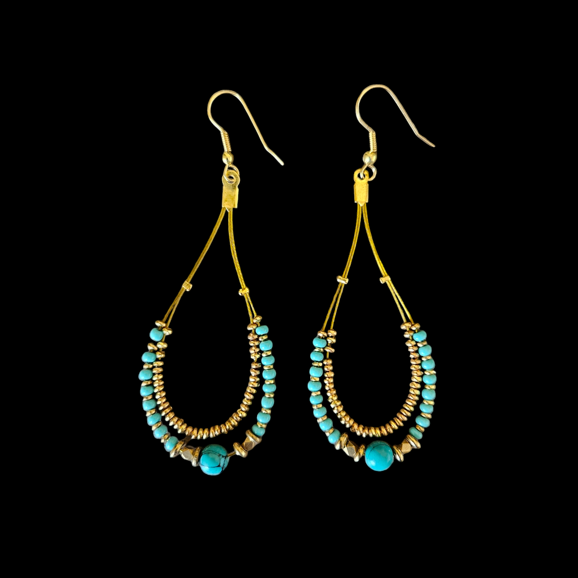 Nataraj Collection - Izzy Turquoise Earrings