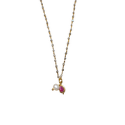 N°61 MOONSTONE ROSARIO NECKLACE