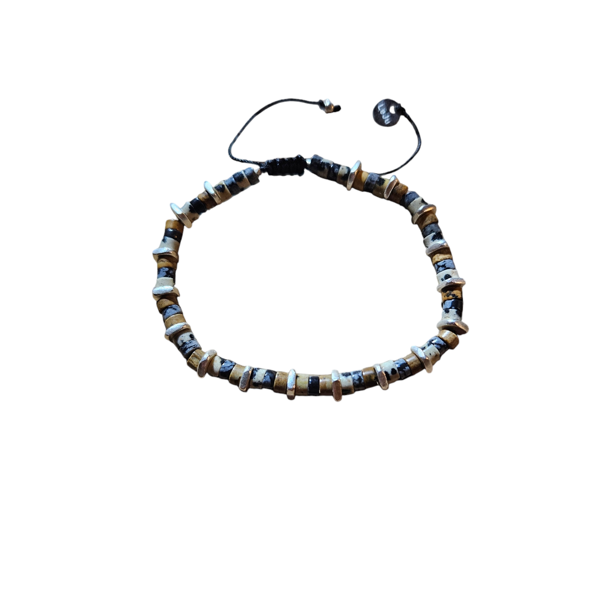 N°7 BL STONES MEN BRACELET