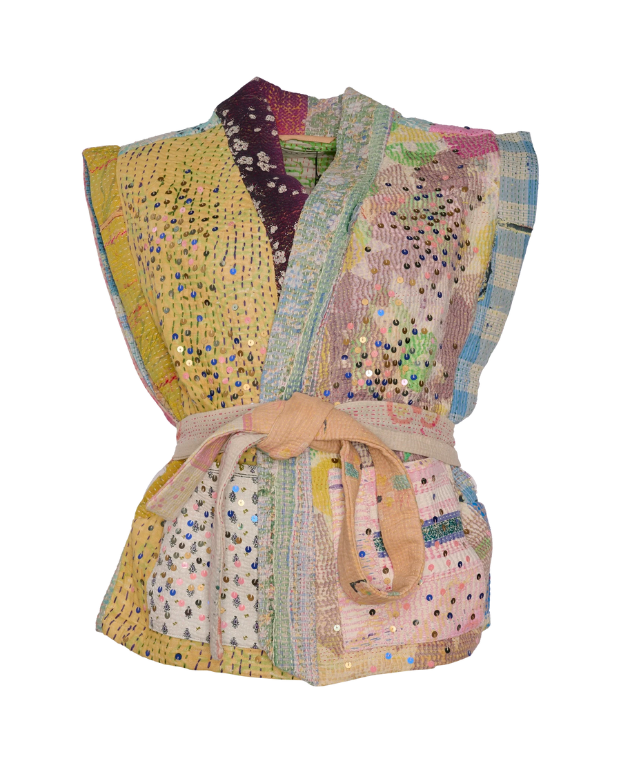 EMERY KANTHA SEQUINS VEST