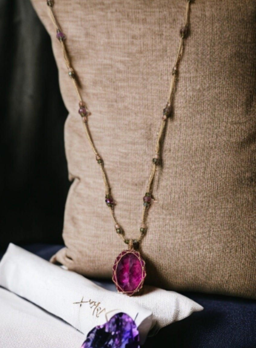 LONG TIBETAN NECKLACE V