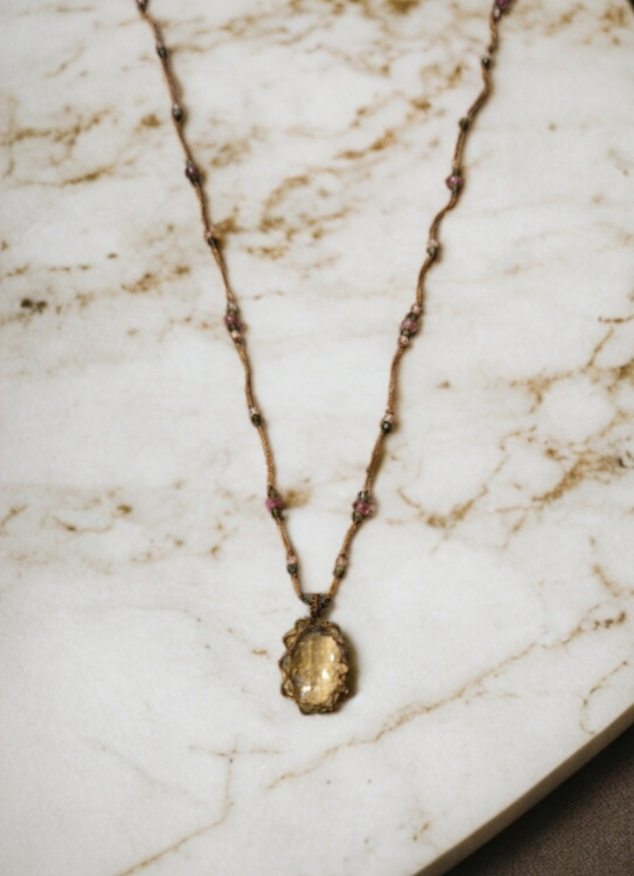 LONG TIBETAN NECKLACE V