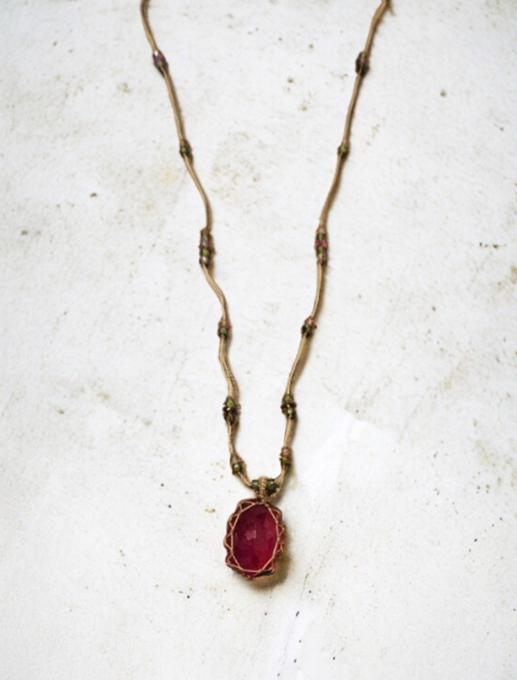 SHORT TIBETAN NECKLACE V