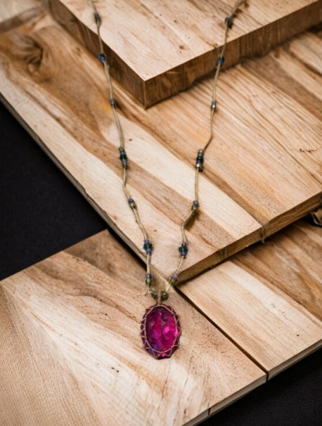 SHORT TIBETAN NECKLACE V